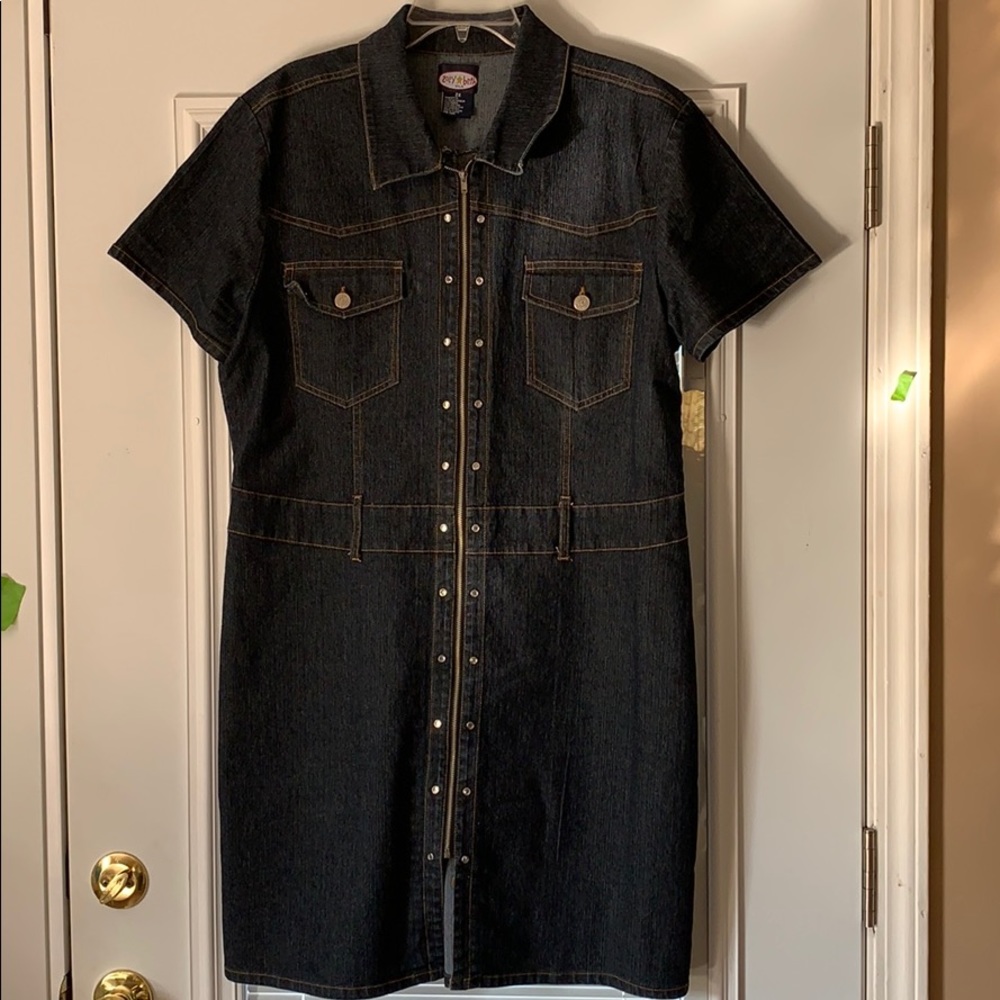 Zoey beth plus Jeans dress